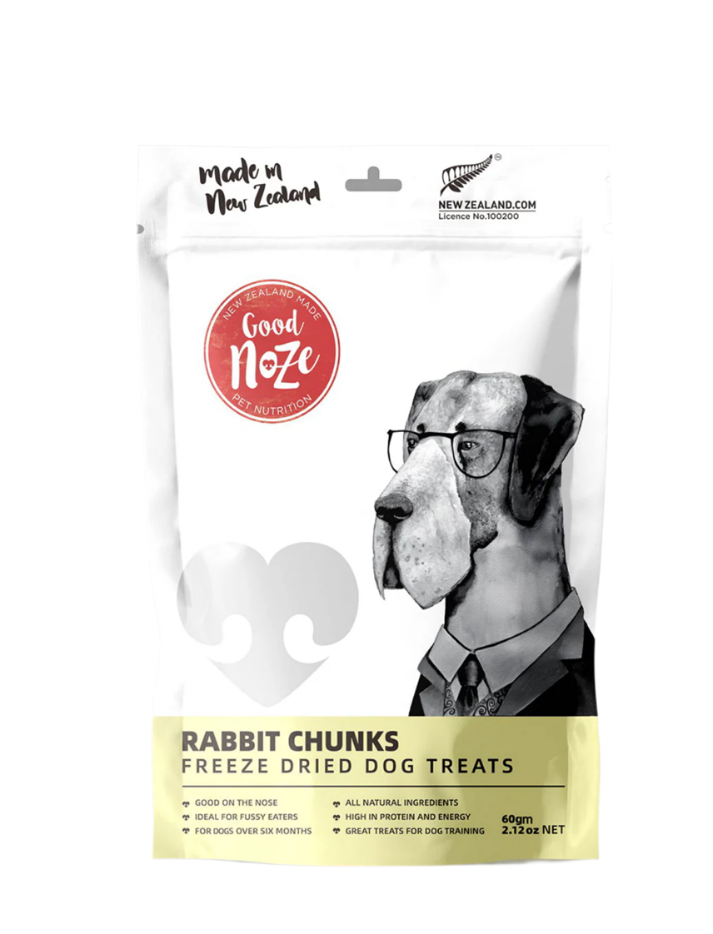 Rabbit Chunks 60g